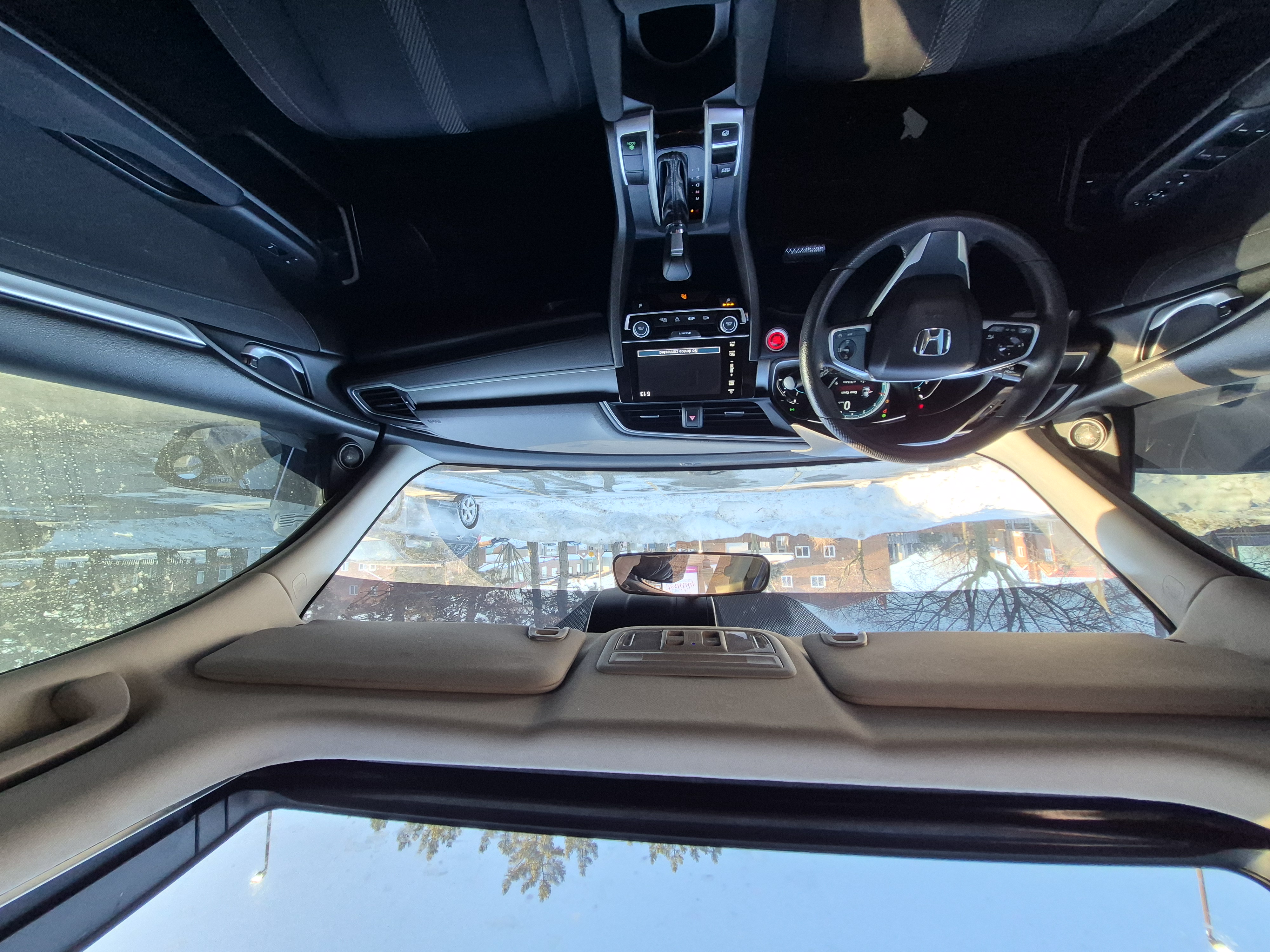 Car interior deep cleaning before after