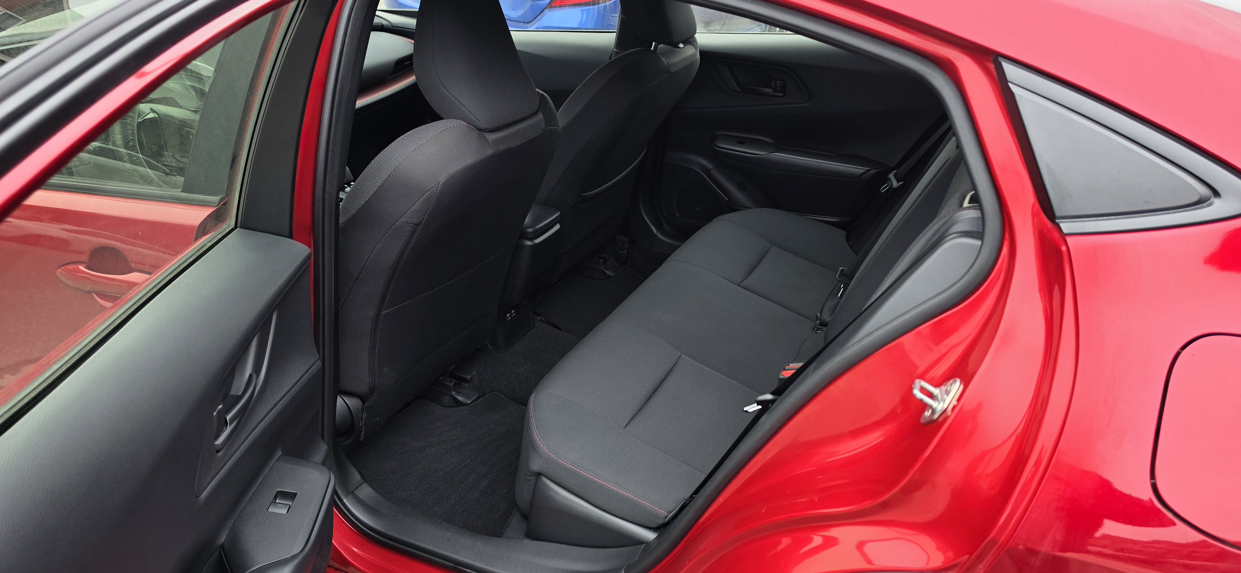 Car interior deep cleaning before after